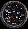 Cockpit Water Temperature Gauge 265° F - image 1