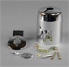 3-3/8" Gauge Chrome Mounting Cup - image 1