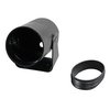 2-1/16" Gauge Black Mounting Cup For exterior use - image 1