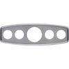 Bead Blasted 5 Hole Rectangle Panel Dash Panel - image 1