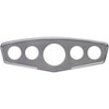 Bead Blasted 5 Hole Hot Rod Billet Dash Pane - image 1