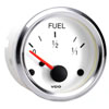 Cockpit White / Chrome Fuel Gauge and ALAS Fuel Sender Kit - image 1