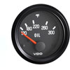 Cockpit 300 F Oil Temperature Gauge with VDO Sender and Metric Thread Adapters - image 1