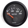 Vision Water Temperature Gauge With VDO Sender and Metric Thread Adapters - image 1