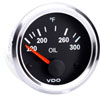 Vision Chrome 300 F Temperature Gauge Use with VDO Sender 12V - image 1