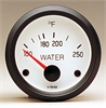 Cockpit White Water Temperature Gauge 250° F - image 1