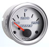 Vision Silverstone 250 F Temperature Gauge with VDO Sender and Metric Thread Adapters - image 1