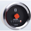 Vision Chrome Hourmeter Gauge - image 1