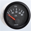 Vision Black Analog Oil Pressure Gauge - image 1