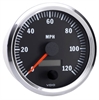 Vision Chrome 120MPH 4 Electronic Speedometer with Autocalibration 12V - image 1