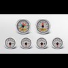 Viewline Sterling Instrument Kit 6 Gauge GM Muscle Car Kit w/Alas II Fuel Sender - image 1