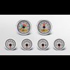 Viewline Sterling Instrument Kit 6 Gauge Ford Muscle Car Kit w/Alas II Fuel Sender - image 1