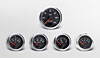 Vision Chrome XL Instrument Kit 5 Gauge Kit w/GM Transmission Sender - image 1