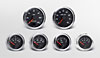 Vision Chrome XL Instrument Kit 6 Gauge Kit w/GM Transmission Sender - image 1