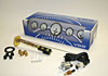 Cockpit White Gauge Kit 3-3/8" 120 mph speedometer with sending unit - image 1