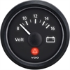 Viewline Onyx Voltmeter Gauge Range: 8-16V - image 1