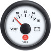 Viewline Ivory Voltmeter Gauge Range: 8-16V - image 1