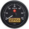 Viewline Onyx Tachometer 6,000 rpm 3-3/8" (85mm) Diameter - image 1