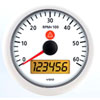 Viewline Ivory Tachometer 6,000 rpm 3-3/8" Diameter - image 2