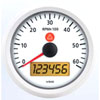 Viewline Ivory Tachometer 6,000 rpm 3-3/8" Diameter - image 3