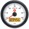 Viewline Ivory Tachometer 6,000 rpm 3-3/8" Diameter - image 4