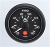 Viewline Onyx Pyrometer Gauge 1600°F