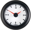 Viewline Ivory Analog Clock 2-1/16" Diameter 12V - image 1