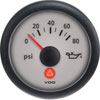 Viewline Sterling Oil Pressure Gauge 80 PSI - image 1