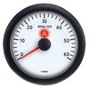 Viewline Ivory Tachometer 6,000 rpm 3-3/8" Diameter - image 1