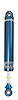 SHOCK-ALUM 8IN SB THREADE - image 1