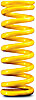 10" Coil-Over Spring Rate: 150 lbs Yellow Powder Coated - image 1
