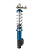 Front Strut Coilover Sleeves Fits 1979-2004 Ford Mustang, 7 in. Length, Aluminum [Blue] - image 1