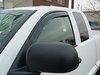 JEGS Tape-On Window Visors 2009-2012 Ram Pickup Standard Cab 1500 - image 2