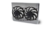 Dual Electric Fans and Satin Aluminum Radiator Shroud Kit [1970-1981 Chevy Camaro, Nova & Buick Apollo w/Trans Cooler] - image 1