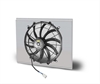 Single Electric Fan and Satin Aluminum Radiator Shroud Kit [1982-1992 Chevy Camaro w/Trans Cooler] - image 1