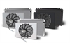 Direct-Fit Black Aluminum Radiator with Single Fan and Shroud [1979-1993 Ford Mustang Fox-Body] - image 1