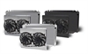 Direct-Fit Satin Aluminum Radiator with Dual Fans and Shroud [1979-1993 Ford Mustang Fox-Body] - image 1