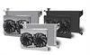 Direct-Fit Satin Aluminum Radiator with Dual Fans and Shroud [1994-1995 Ford Mustang] - image 1