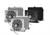 Direct-Fit Polished Aluminum Radiator with Single Fan and Shroud [Chrysler A-Body, B-Body, E-Body] - image 1
