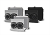 Direct-Fit Satin Aluminum Radiator with Dual Fans and Polished Shroud [Chrysler A-Body, B-Body, E-Body] - image 1
