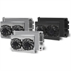 Direct-Fit Black Aluminum Radiator with Dual Fans and Shroud [1967-1969 Chevy Camaro] - image 1