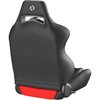 25507PR LG1 Reclining Seats, Standard [Black Vinyl/Red Cloth] - image 3
