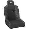 26402BW Baja JP Fixed-Back Suspension Seat, Wide [Black HD Vinyl/Cloth] - image 1