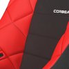 26470 Baja JP Fixed-Back Suspension Seat, Standard [Black Vinyl/Red HD Vinyl] - image 4