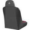 26470W Baja JP Fixed-Back Suspension Seat, Wide [Black Vinyl/Red HD Vinyl] - image 3