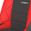 26470W Baja JP Fixed-Back Suspension Seat, Wide [Black Vinyl/Red HD Vinyl] - image 4