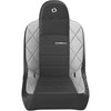 26490W Baja JP Fixed-Back Suspension Seat, Wide [Black Vinyl/Grey HD Vinyl] - image 2