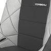 26490W Baja JP Fixed-Back Suspension Seat, Wide [Black Vinyl/Grey HD Vinyl] - image 4