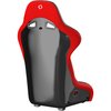 29507 FX1 Pro Fixed-Back Racing Seat, Medium [Red Cloth/Black Vinyl] - image 3