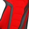 29507 FX1 Pro Fixed-Back Racing Seat, Medium [Red Cloth/Black Vinyl] - image 4